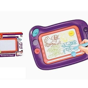 Dečije table za crtanje: Magnetna tabla za crtanje – višebojna - Kreativna tabla za crtanje sa na lalafo.rs — 1 Dečije table za crtanje: Magnetna tabla za crtanje – višebojna - Kreativna tabla za crtanje sa — 1