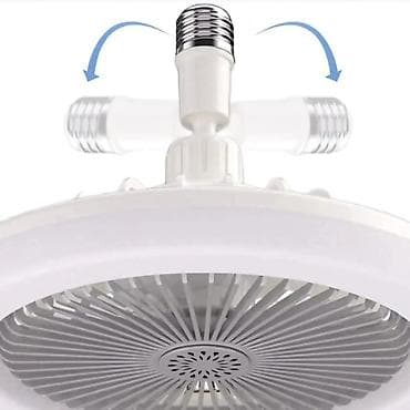 Lighting & Fittings: Mali LED plafonski ventilator Električna lampa ventilatora, LED at lalafo.rs — 3 Lighting & Fittings: Mali LED plafonski ventilator Električna lampa ventilatora, LED — 3