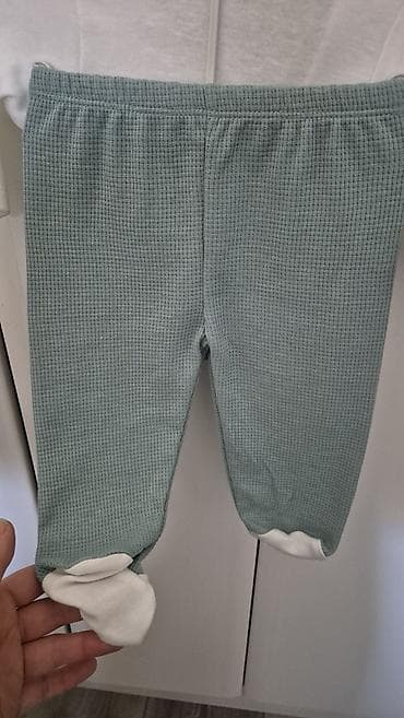 Bebi komplet 5 delova – mint/bele boje - Sastav: pamučni rebrasti na lalafo.rs — 2 Bebi komplet 5 delova – mint/bele boje - Sastav: pamučni rebrasti — 2