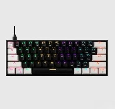 Mehanička gaming tastatura – 60% kompaktni raspored, RGB pozadinsko na lalafo.rs Mehanička gaming tastatura – 60% kompaktni raspored, RGB pozadinsko