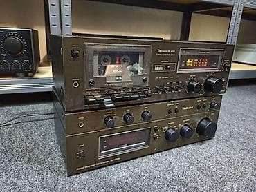 Technics M 33 komplet pojacalo sa kasedekom sve kompletno at lalafo.rs Technics M 33 komplet pojacalo sa kasedekom sve kompletno