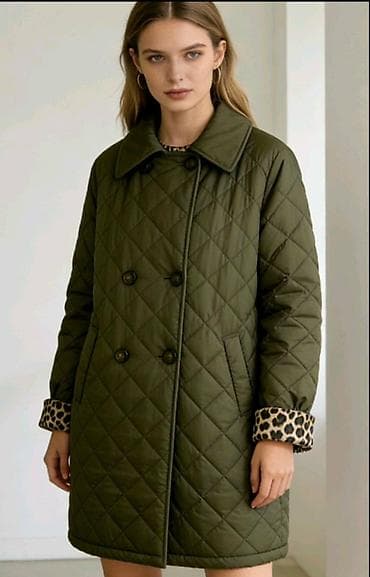 pantalone butiku ali: Velicine do 2XL Prošiveni ženski kaput sa duplim kopčanjem - Model na lalafo.rs — 2 pantalone butiku ali: Velicine do 2XL Prošiveni ženski kaput sa duplim kopčanjem - Model — 2