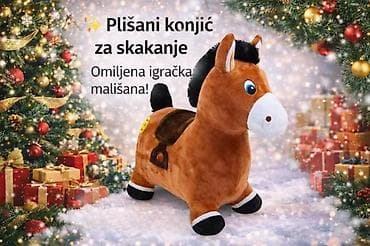 Dečije sportske igračke: Plišana igračka za skakanje – konjić/dino - Mekana plišana navlaka na lalafo.rs — 2 Dečije sportske igračke: Plišana igračka za skakanje – konjić/dino - Mekana plišana navlaka — 2