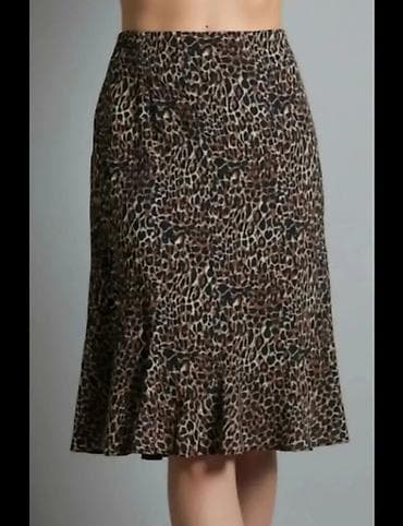 Ženska suknja sa leopard printom - Kroj: blago strukirana, A-linija na lalafo.rs Ženska suknja sa leopard printom - Kroj: blago strukirana, A-linija