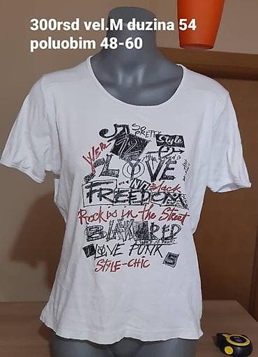 Ženska majica kratkih rukava sa printom – brend Yoors. - Boja: bela na lalafo.rs — 1 Ženska majica kratkih rukava sa printom – brend Yoors. - Boja: bela — 1