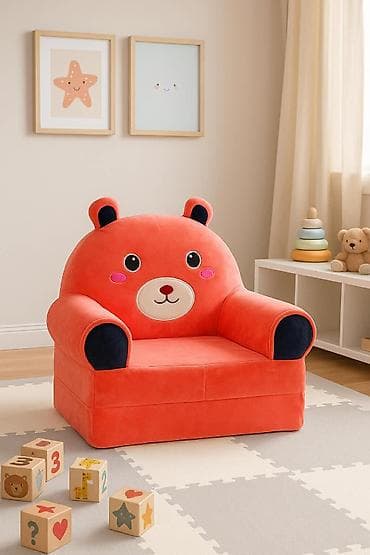 Dečja fotelja u obliku medvedića - Mekana, udobna fotelja za decu sa na lalafo.rs Dečja fotelja u obliku medvedića - Mekana, udobna fotelja za decu sa