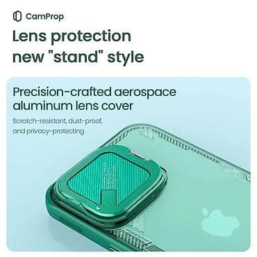 Maska Nillkin Ice blade Prop za iPhone 16 Pro Max 6.9 crna. Uz brzu na lalafo.rs — 9 Maska Nillkin Ice blade Prop za iPhone 16 Pro Max 6.9 crna. Uz brzu — 9