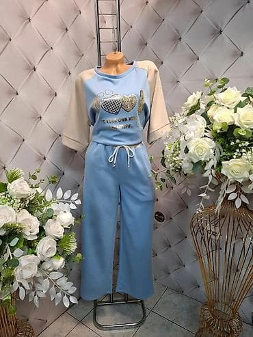 pantalone gina benotti: Ženski dvodelni komplet – duks + pantalone široke nogavice. - Gornji na lalafo.rs — 1 pantalone gina benotti: Ženski dvodelni komplet – duks + pantalone široke nogavice. - Gornji — 1