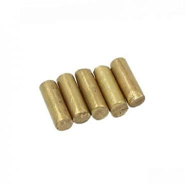 Mesingani cilindrični štiftovi – set od 5 komada. - Materijal: mesing at lalafo.rs Mesingani cilindrični štiftovi – set od 5 komada. - Materijal: mesing