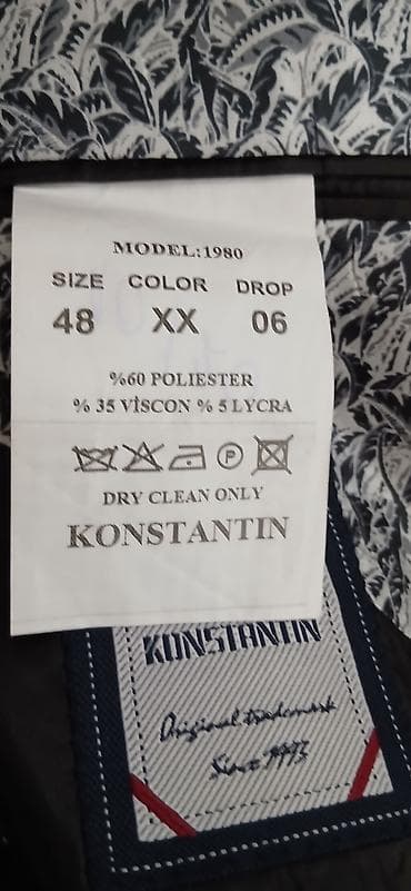 Muški sako KONSTANTIN – model 1980 - Veličina: 48, drop 6 - na lalafo.rs — 2 Muški sako KONSTANTIN – model 1980 - Veličina: 48, drop 6 - — 2