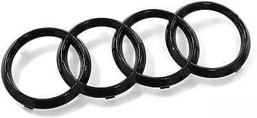 Prednji znak Audi 28,5 x 10cm - crni sjaj. Zamenski znakovi Audi na lalafo.rs Prednji znak Audi 28,5 x 10cm - crni sjaj. Zamenski znakovi Audi