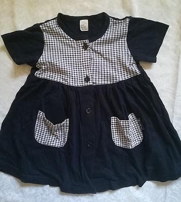 Skirts: Haljina tamno plava vel 80, pamučna, obim ispod pazuha 54 cm, dužina at lalafo.rs — 4 Skirts: Haljina tamno plava vel 80, pamučna, obim ispod pazuha 54 cm, dužina — 4