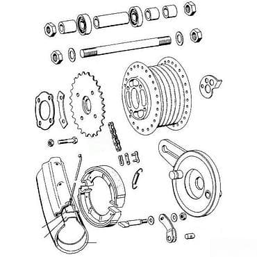 Bicycles: Lanac pogona za moped/bicikl - Tip: valjkasti lanac za zadnji at lalafo.rs — 2 Bicycles: Lanac pogona za moped/bicikl - Tip: valjkasti lanac za zadnji — 2