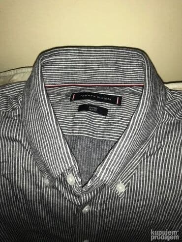 Košulja Na duge rukave, L, Tommy Hilfiger, bоја - Siva, Pamuk na lalafo.rs Košulja Na duge rukave, L, Tommy Hilfiger, bоја - Siva, Pamuk