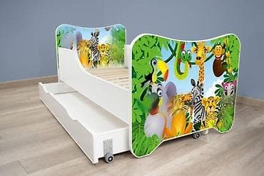 Dečiji krevet sa motivima džungle - Dimenzije: okvir za standardni na lalafo.rs Dečiji krevet sa motivima džungle - Dimenzije: okvir za standardni