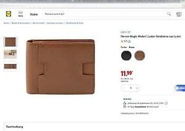 cista koza broj: Muški kožni novčanik „Magic Wallet” – braon - Materijal: prava koža at lalafo.rs — 9 cista koza broj: Muški kožni novčanik „Magic Wallet” – braon - Materijal: prava koža — 9