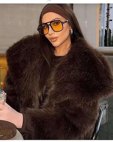 🔥Ženska kratka bunda od veštačkog krzna – luksuzan, elegantan model na lalafo.rs 🔥Ženska kratka bunda od veštačkog krzna – luksuzan, elegantan model