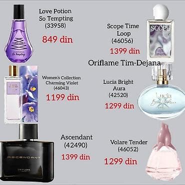 original esprit: Oriflame mirisi i dezodoransi – izbor različitih linija sa naznačenim at lalafo.rs — 4 original esprit: Oriflame mirisi i dezodoransi – izbor različitih linija sa naznačenim — 4