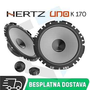 Transport: Uno K 170 sistem ima 24 mm (0.9ˈ) membranu Neodimijum visokotonac sa at lalafo.rs — 1 Transport: Uno K 170 sistem ima 24 mm (0.9ˈ) membranu Neodimijum visokotonac sa — 1