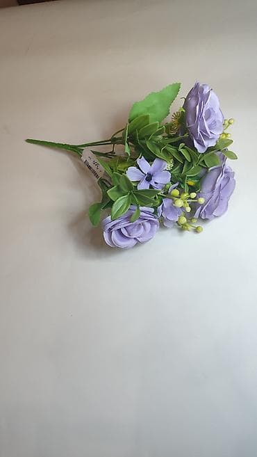 Storage boxes: Dekorativni buket veštačkog cveća – lila ruže i cvetovi sa zelenilom at lalafo.rs — 4 Storage boxes: Dekorativni buket veštačkog cveća – lila ruže i cvetovi sa zelenilom — 4