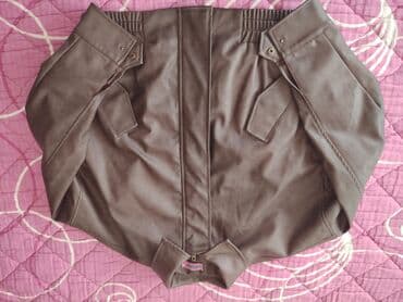 Jakna za prelazni period, Imitacija kože, S, bоја - Braon na lalafo.rs Jakna za prelazni period, Imitacija kože, S, bоја - Braon