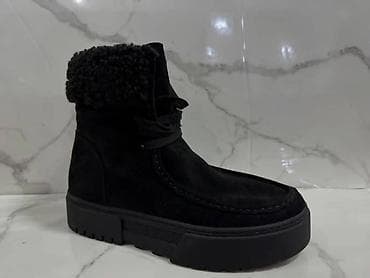 Ženske zimske čizme – više modela - Topla crna čizma od brušene kože na lalafo.rs Ženske zimske čizme – više modela - Topla crna čizma od brušene kože