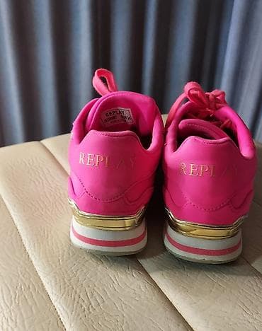 Replay original patike u pink neon boji, 36 broj gaziste 23.5 cm, u na lalafo.rs — 2 Replay original patike u pink neon boji, 36 broj gaziste 23.5 cm, u — 2
