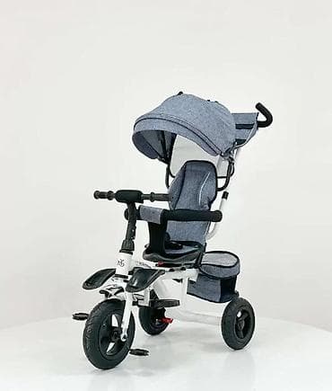 Dečiji tricikl sa rukohvatom za roditelje i tendom - 3 u 1 na lalafo.rs Dečiji tricikl sa rukohvatom za roditelje i tendom - 3 u 1