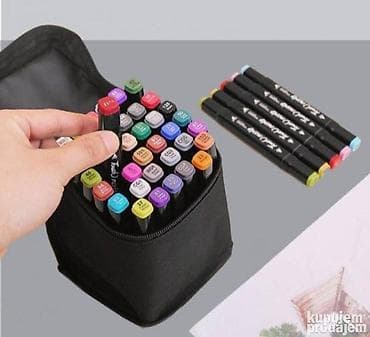 Touch markeri – set od 36 komada 🎨 Profesionalni alkoholni markeri sa na lalafo.rs — 1 Touch markeri – set od 36 komada 🎨 Profesionalni alkoholni markeri sa — 1