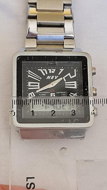 NEV hibridni ručni sat – analogno/digitalni - Kućište pravougaonog na lalafo.rs — 6 NEV hibridni ručni sat – analogno/digitalni - Kućište pravougaonog — 6