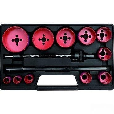 za svaki dan: Set burgija – krunaste testere za drvo i gips, u koferu - Komplet at lalafo.rs — 1 za svaki dan: Set burgija – krunaste testere za drvo i gips, u koferu - Komplet — 1