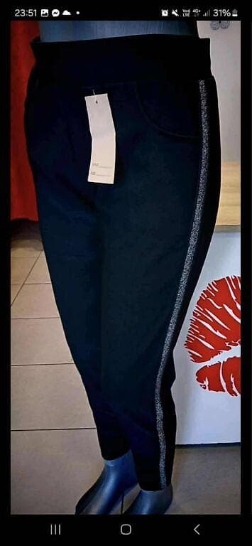 11. Ženske donji deo trenerke pamuk elastin, likra vel. S. M. L. Xl na lalafo.rs — 1 11. Ženske donji deo trenerke pamuk elastin, likra vel. S. M. L. Xl — 1