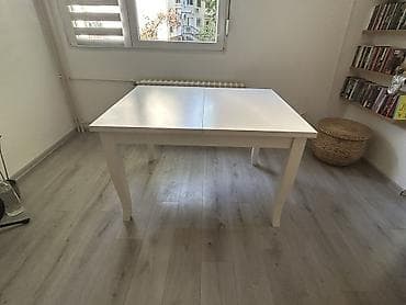 Furniture: Prodajem moderan trpezarijski set koji čine sto i 6 stolica. Sto je at lalafo.rs — 3 Furniture: Prodajem moderan trpezarijski set koji čine sto i 6 stolica. Sto je — 3