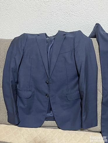 Workwear: Two-piece suit, L, Mona, color - Blue, Wool at lalafo.rs — 4 Workwear: Two-piece suit, L, Mona, color - Blue, Wool — 4