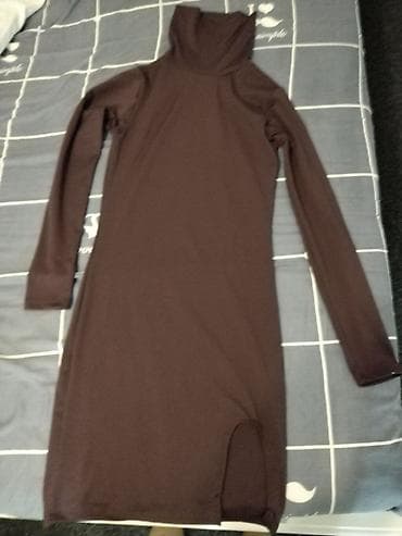 Ženske haljine – rol kragna, dugi rukavi, uski kroj do iznad kolena na lalafo.rs — 2 Ženske haljine – rol kragna, dugi rukavi, uski kroj do iznad kolena — 2