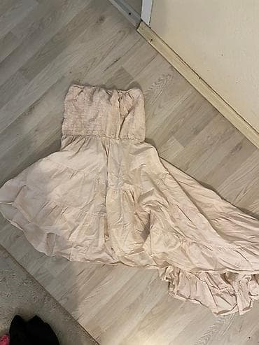 OBE HALJINE ZA 1000 dinara Letnja strapless haljina sa volanima - na lalafo.rs — 5 OBE HALJINE ZA 1000 dinara Letnja strapless haljina sa volanima - — 5