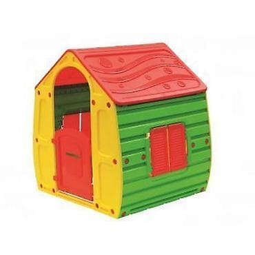 Dečija plastificirana kućica za igru – šarena baštenska/unutrašnja at lalafo.rs Dečija plastificirana kućica za igru – šarena baštenska/unutrašnja