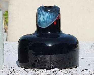 Antiques: Art Deco vaza Fat Lavas Mid Century West Germany 1,6kg! at lalafo.rs — 6 Antiques: Art Deco vaza Fat Lavas Mid Century West Germany 1,6kg! — 6