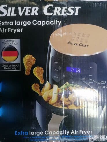 Ostali aksesoari: Silver crest air fryer pecnica na paru novo. silver crest air fryer na lalafo.rs Ostali aksesoari: Silver crest air fryer pecnica na paru novo. silver crest air fryer