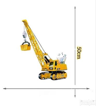 Radne mašine: Veliki Bager Kran na daljinski Veliki Bager Kran je idealna igračka za na lalafo.rs — 3 Radne mašine: Veliki Bager Kran na daljinski Veliki Bager Kran je idealna igračka za — 3