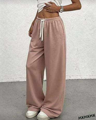 kom sa etiketom: Ženske široke trenerke – više boja - Kroj: wide-leg/oversized, ravna i at lalafo.rs — 7 kom sa etiketom: Ženske široke trenerke – više boja - Kroj: wide-leg/oversized, ravna i — 7