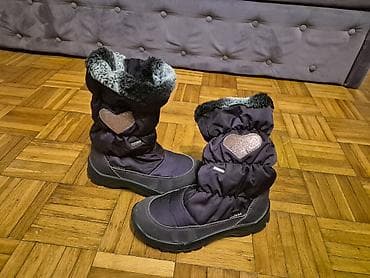 Dečije zimske čizme – ljubičaste sa srcem i toplim krznom podstavom - na lalafo.rs — 1 Dečije zimske čizme – ljubičaste sa srcem i toplim krznom podstavom - — 1