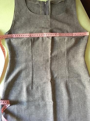Nova haljina bez rukava sive boje, dužina haljine je 100cm, širina na lalafo.rs — 8 Nova haljina bez rukava sive boje, dužina haljine je 100cm, širina — 8