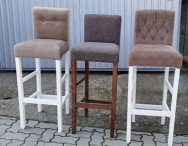 cepaci za drva: Barske stolice sa naslonom – tapacirane, udobne i stabilne - Dizajn na lalafo.rs — 4 cepaci za drva: Barske stolice sa naslonom – tapacirane, udobne i stabilne - Dizajn — 4