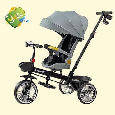 Dečiji tricikl sa ručkom za upravljanje – Loopi - Multifunkcionalni na lalafo.rs — 4 Dečiji tricikl sa ručkom za upravljanje – Loopi - Multifunkcionalni — 4