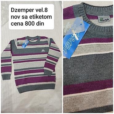 Džemper Pepstyle – veličina 8 - Model: pleteni džemper sa okruglim na lalafo.rs Džemper Pepstyle – veličina 8 - Model: pleteni džemper sa okruglim