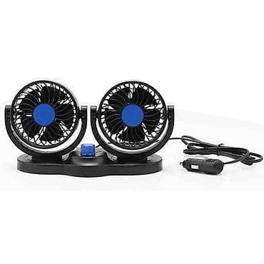 Auto dvostruki ventilator na 12V (upaljač za cigarete) - Dva na lalafo.rs Auto dvostruki ventilator na 12V (upaljač za cigarete) - Dva