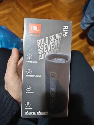 JBL Flip 6 prenosni Bluetooth zvučnik - Snažan JBL Original Pro Sound na lalafo.rs — 6 JBL Flip 6 prenosni Bluetooth zvučnik - Snažan JBL Original Pro Sound — 6