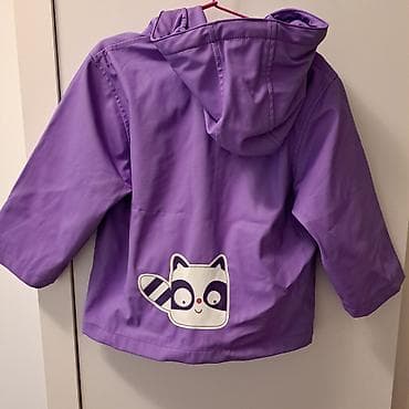 Dečija kišna jakna sa kapuljačom – ljubičasta - Materijal: glatka na lalafo.rs — 2 Dečija kišna jakna sa kapuljačom – ljubičasta - Materijal: glatka — 2