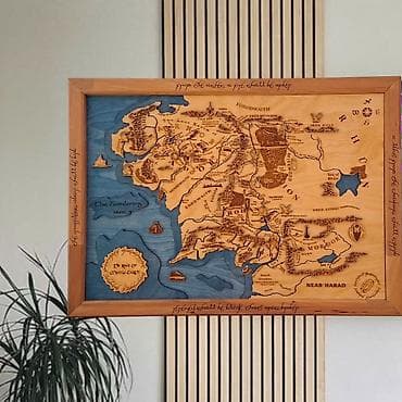 Antique Decor: Mapa srednje zemlje Gospodar prstenova LORD OF THE RINGS – MIDDLE at lalafo.rs — 3 Antique Decor: Mapa srednje zemlje Gospodar prstenova LORD OF THE RINGS – MIDDLE — 3